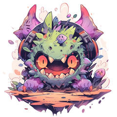 Character Chronicle Dungeon Monster Shirt Illustration