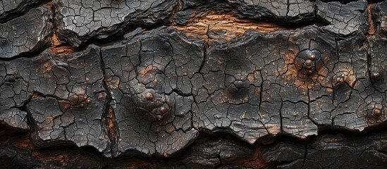 This photo depicts a close up of the texture and background of the bark of an aged tree.