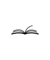 open book icon, vector best line icon.