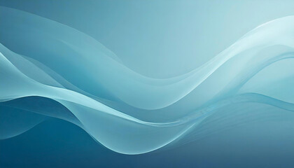 透明感のあるゆらめく波をイメージしたブルーの背景・壁紙