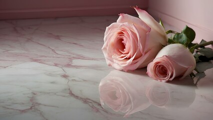 pink roses  background