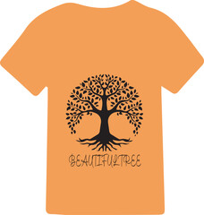 Creative vector of t-shirt design