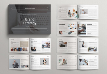 Brand Strategy Template Landscape