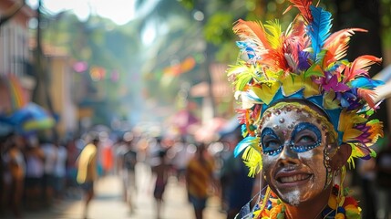Goa's Carnival Heritage and Historical Walks - obrazy, fototapety, plakaty