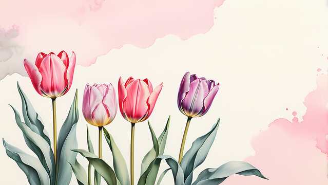bouquet of tulips