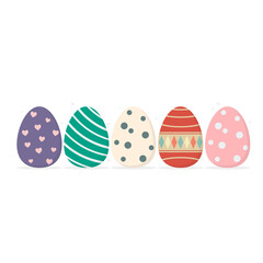Colorful easter eggs - 746397930