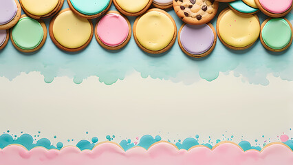 cookie background card