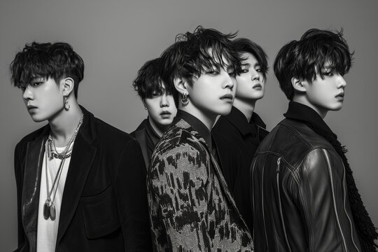 Korean K pop music group