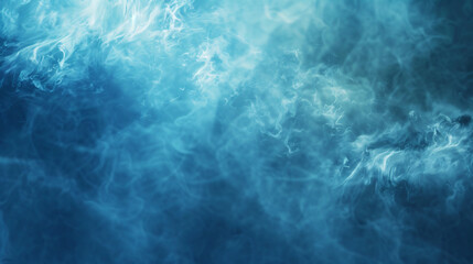 Abstract blue mist background.