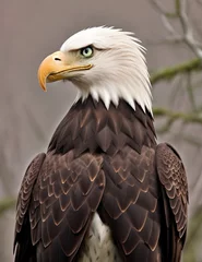 Foto op Plexiglas Portrait of a bald eagle © MH