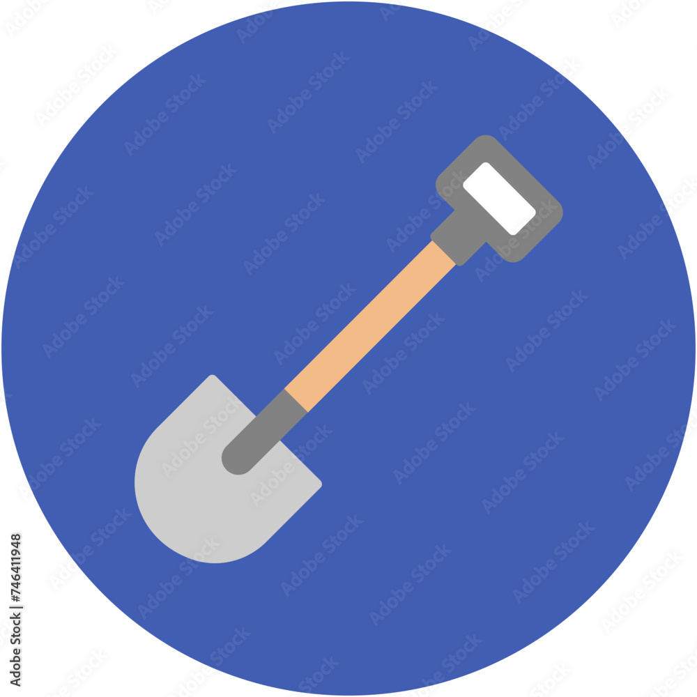 Canvas Prints shovel icon