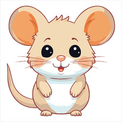 Cute Monkey cartoon vector icon illustration