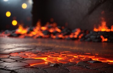 Floor is a lava HD texture background