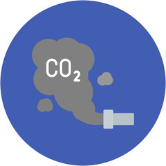 Carbon dioxide Icon