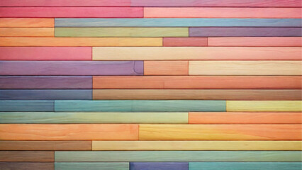 Colorful error straight pastel wood texture. Generative AI.