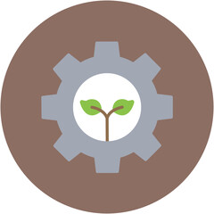 Green Technology Icon