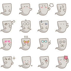 一反木綿イラストセット