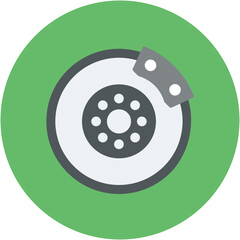 Brake Disc Icon
