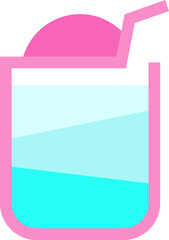 Minimalist Glass Bar Logo