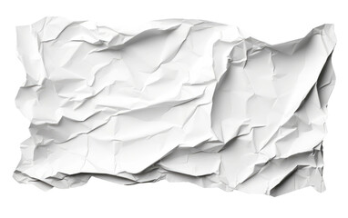 Folded Piece of Paper. The paper appears to be white and the folding has been done with precision. on a White or Clear Surface PNG Transparent Background.
