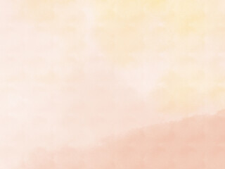 ピンク、ベージュ、黄色、オレンジの水彩画風壁紙、背景