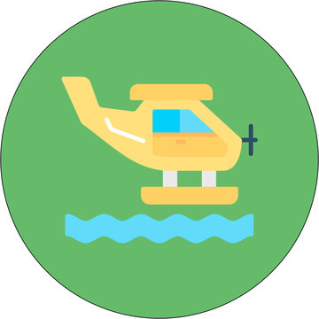 recommend clip art: Seaplane Icon
