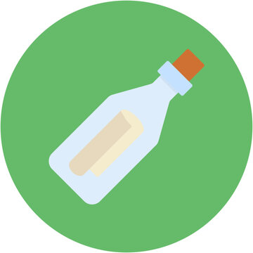 Message in a Bottle Icon