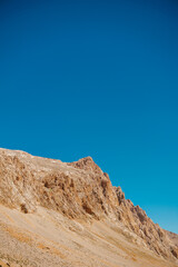 Beautiful mountain landscape. The Anti Taurus Mountains. Aladaglar National Park. Turkey..