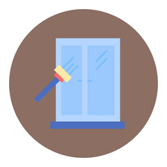 Cleaning Window Icon