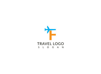 Fototapeta premium A bold airplane logo with a striking design, symbolizing speed and power.