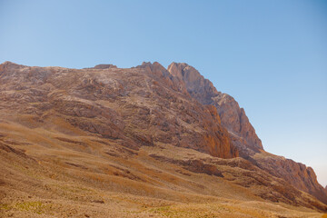 Beautiful mountain landscape. The Anti Taurus Mountains. Aladaglar National Park. Turkey..