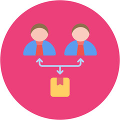 Parcels Distribution Icon