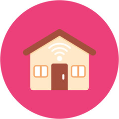 House Wifi Icon