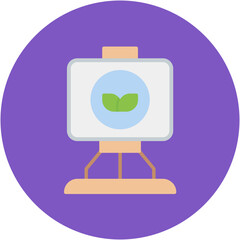 Eco Presentation Icon