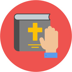 Obraz premium Oath Icon