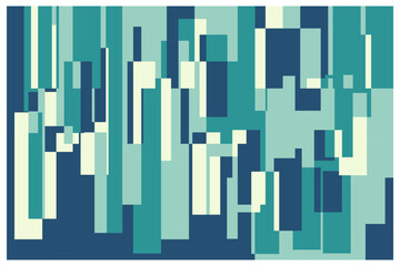 Vector Abstract Background with Teal Colors for your Graphic Resource Design