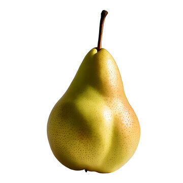 Pear image isolated on a transparent background PNG photo