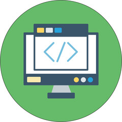 Website Coding Icon