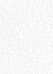 Texture of white paper that is crumpled.