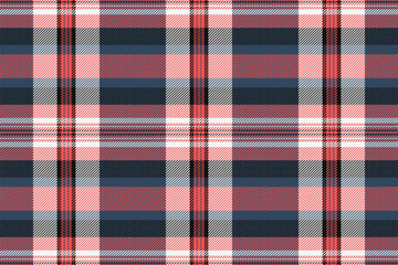 Fabric pattern vector of tartan texture check with a textile background plaid seamless.