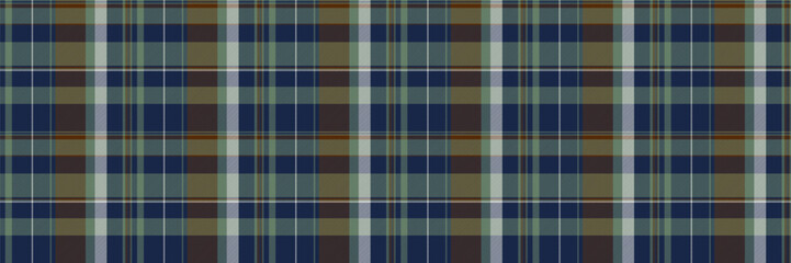 Vivid check seamless pattern, layout tartan vector textile. Twill background fabric texture plaid in dark and pastel colors.