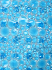 polyvinyl chloride blue bath mat  top view