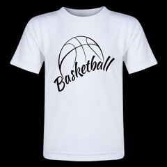 t shirt design basketball 