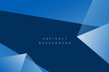 Blue and white shape modern background for corporate concept, template, poster, brochure, website, flyer design. Vector illustration