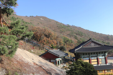 Fototapeta na wymiar Bomunsa Temple, Ganghwa-gun, Korea