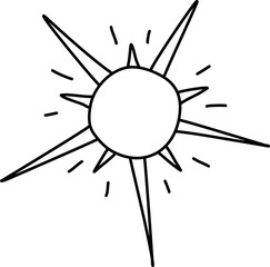 Hand drawn star