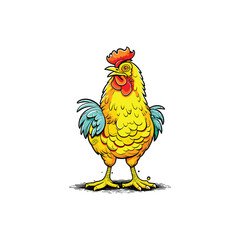 Cartoon sticker design