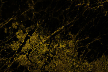 Black and gold marble seamless glitter texture background, counter top view of tile stone floor in natural pattern.