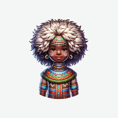 Cartoon sticker design