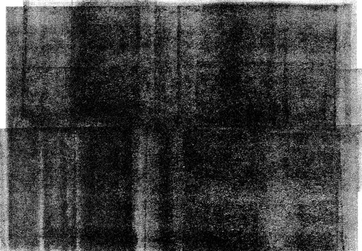 Large letterpress dry ink texture with a transparent background 